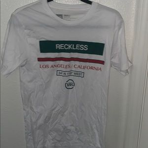 never worn reckless shirt